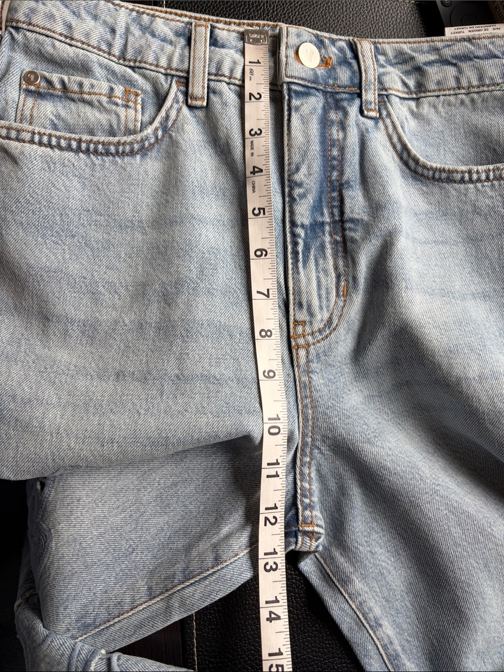 Anthropologie Pilcro Austyn High Rise Wide Leg Embroidered Jeans Sz 28 NEW - Picture 14 of 15
